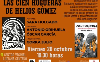 Presentación de ‘Cien hogueras’ en Córdoba, el 20 de octubre