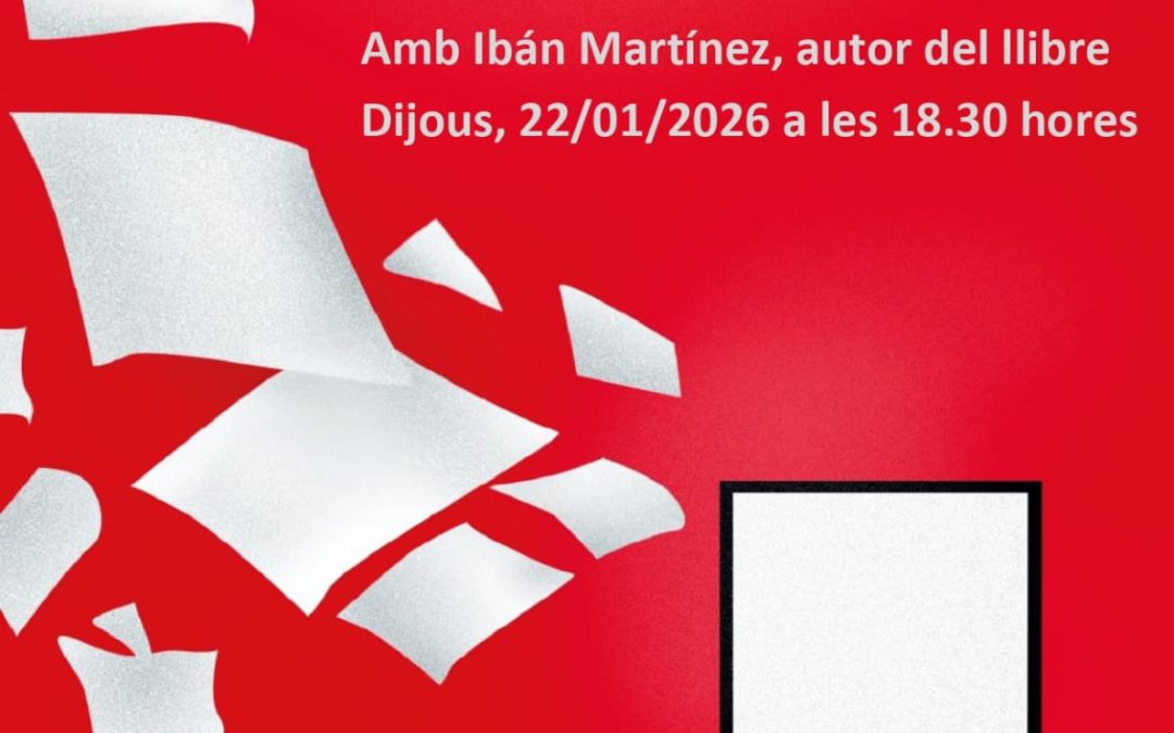 Presentación de ‘Disidencia docente…’, de Ibán Martínez, en Anònims (Granollers)